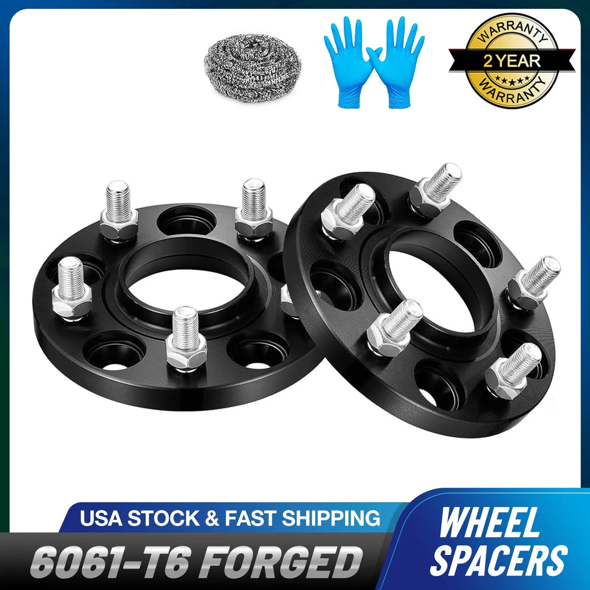 2X 15mm Hubcentric Wheel Spacers for Nissan Altima Infiniti G37 (2008–2013)