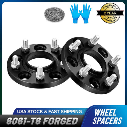 2X 15mm Hubcentric Wheel Spacers for Nissan Altima Infiniti G37 (2008–2013)