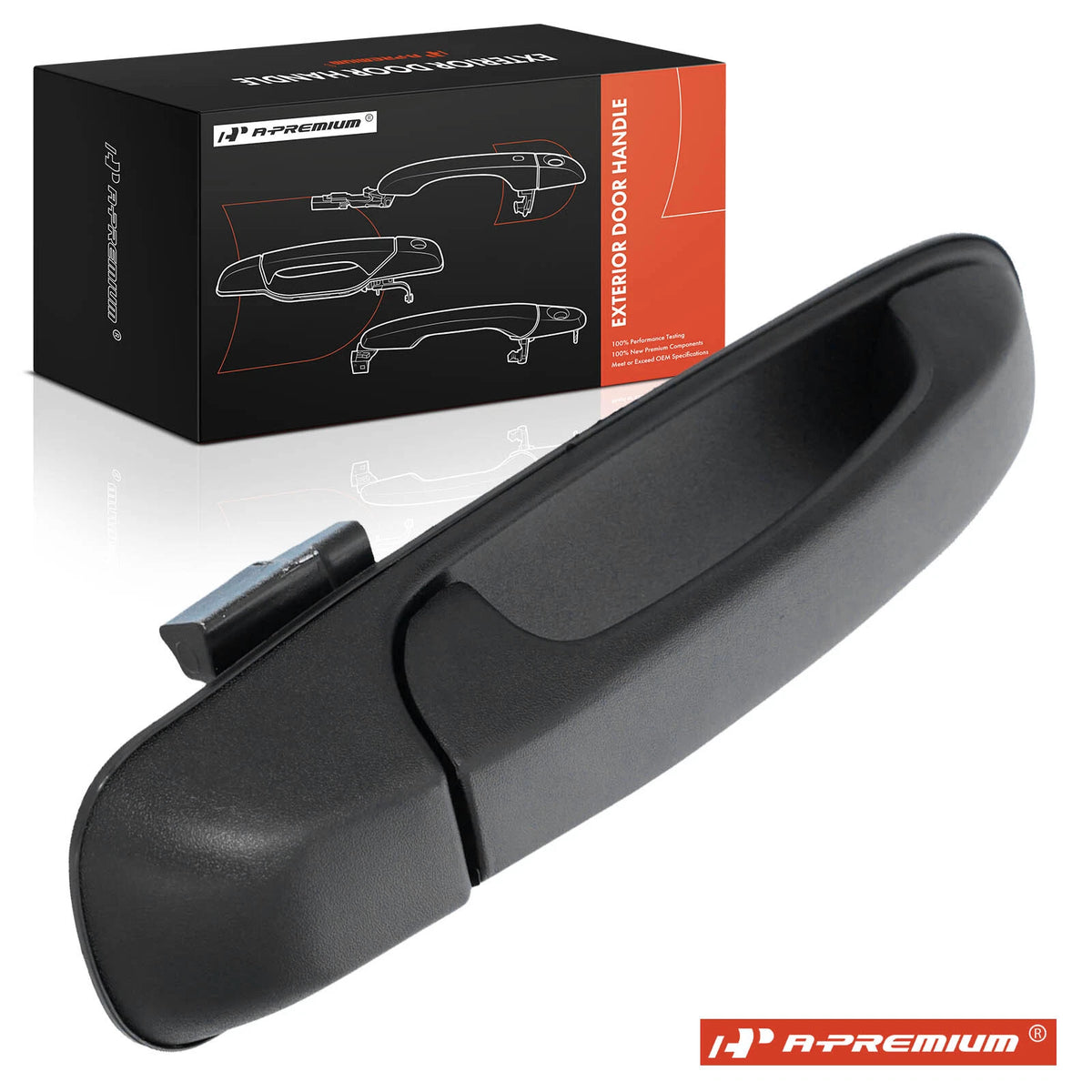 Front Right Exterior Door Handle for Dodge Ram 1500 2500 3500 (2002–2010) - 55275948AB, 55275948AC, 80163