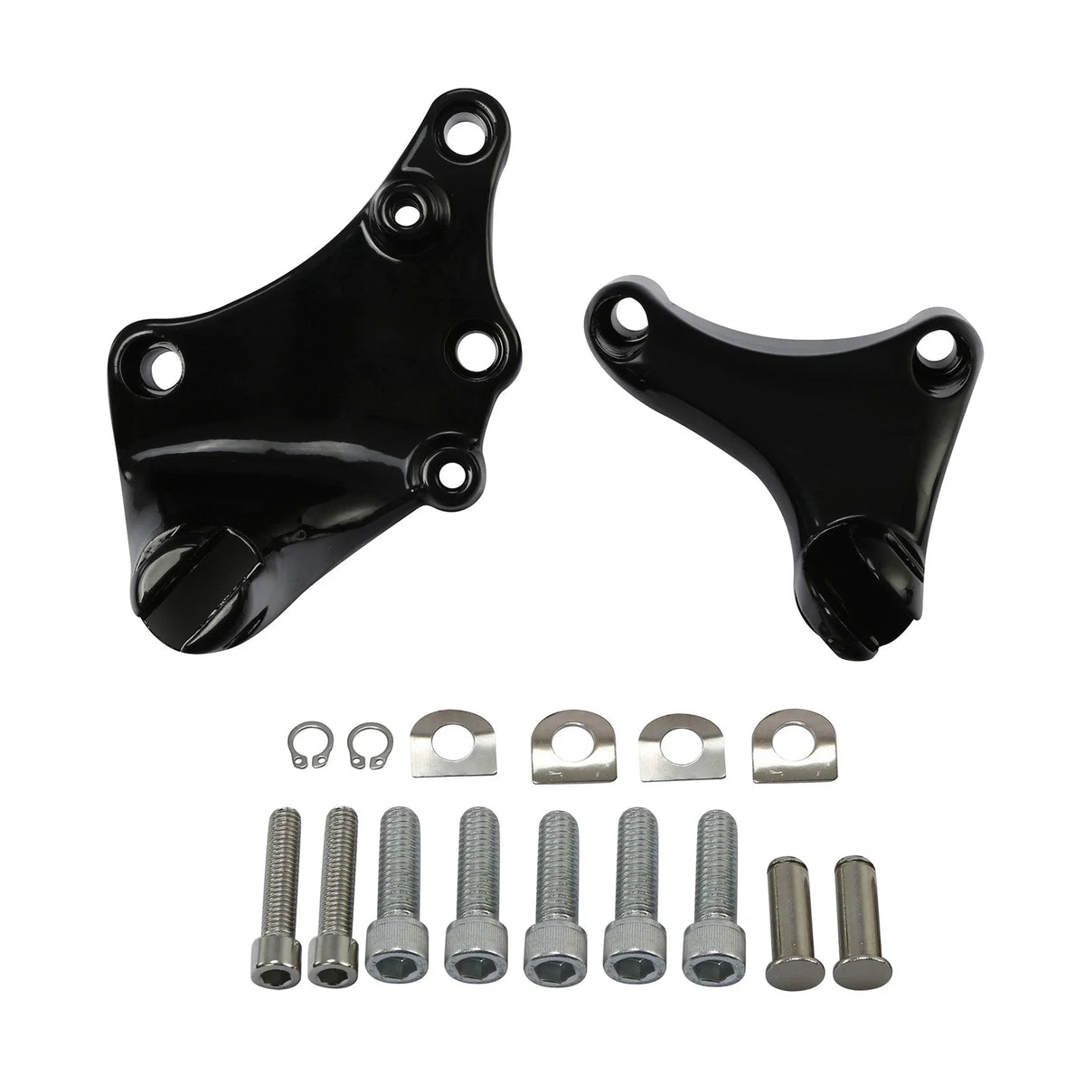 Rear Passenger Footpeg Mounts Kit for Harley Sportster XL 883 1200 (2014–2022)