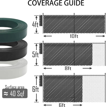 Privacy Fence Tape Weave & Bracket & Brass Fasteners for HTTMT