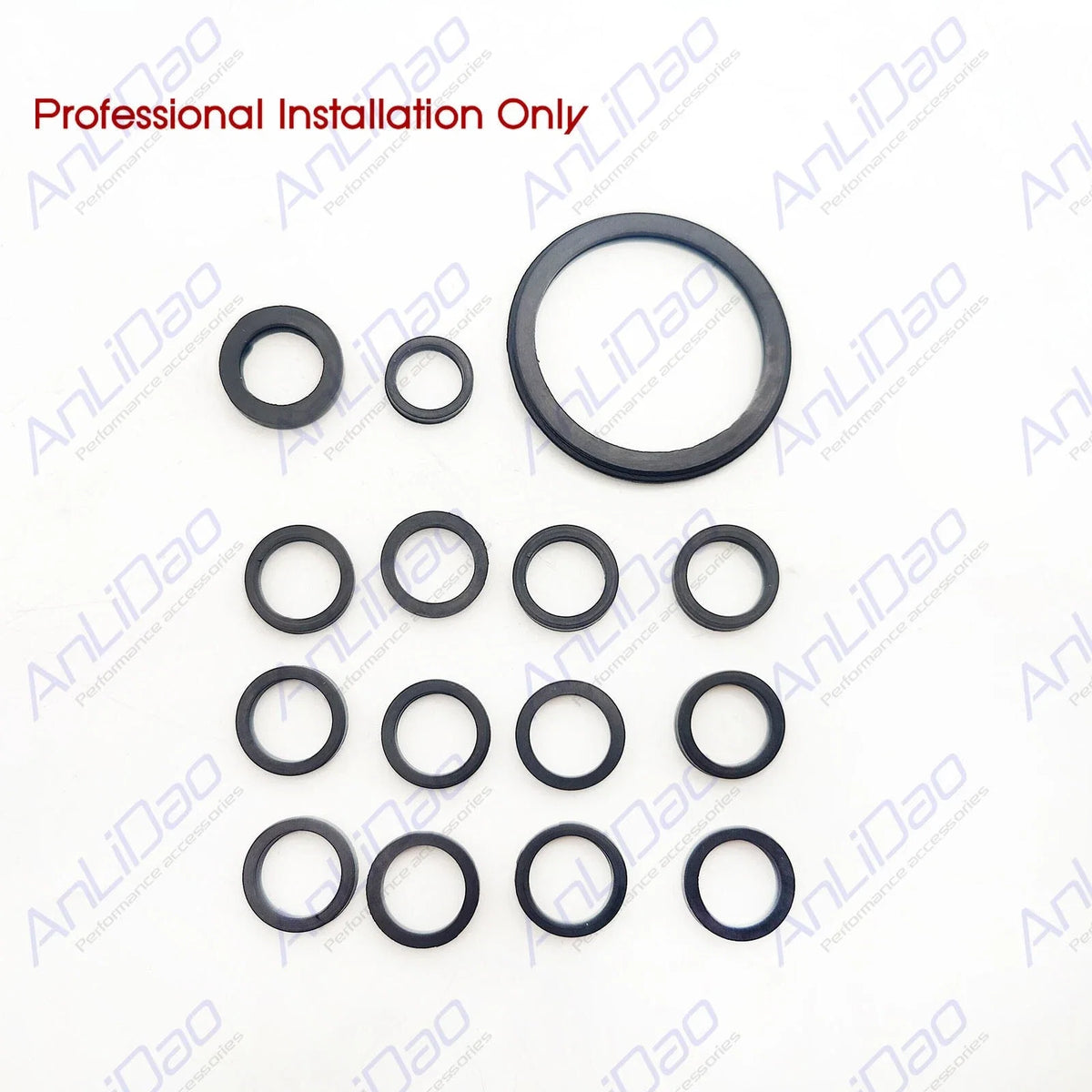 Set of 4 Water Pipe Leak Sealant Rings for Volvo Penta MD11C MD17C MD17D MD11D