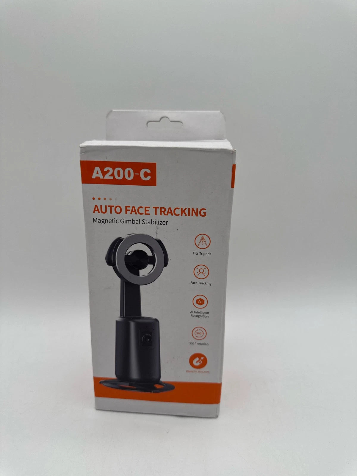 360 Rotation Magnetic Phone Holder for Auto Face Tracking Tripod