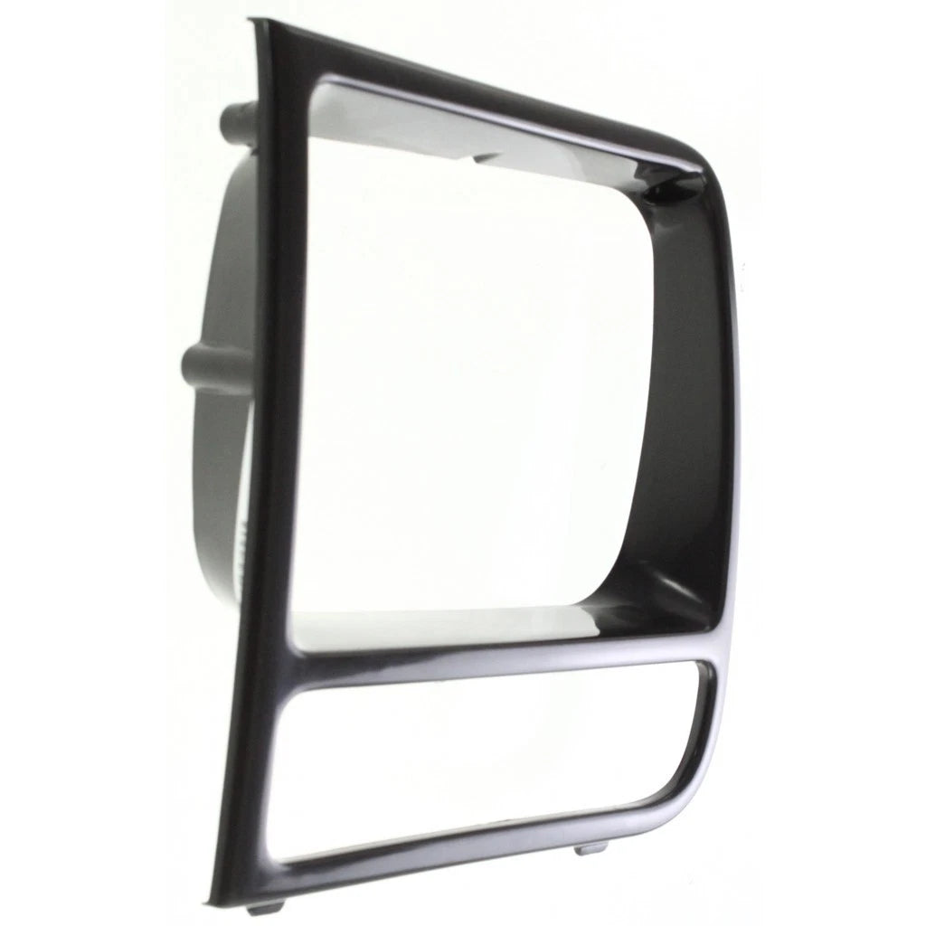 Set of 2 Headlight Bezels for Jeep Cherokee (1997–2001) LLX-PAIR-CH2512157-CL360A70, CH2512157