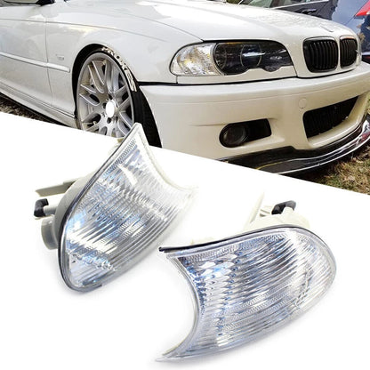 Corner Light Clear Lens Set for BMW 323Ci 328Ci 325Ci 330Ci (2000–2001)