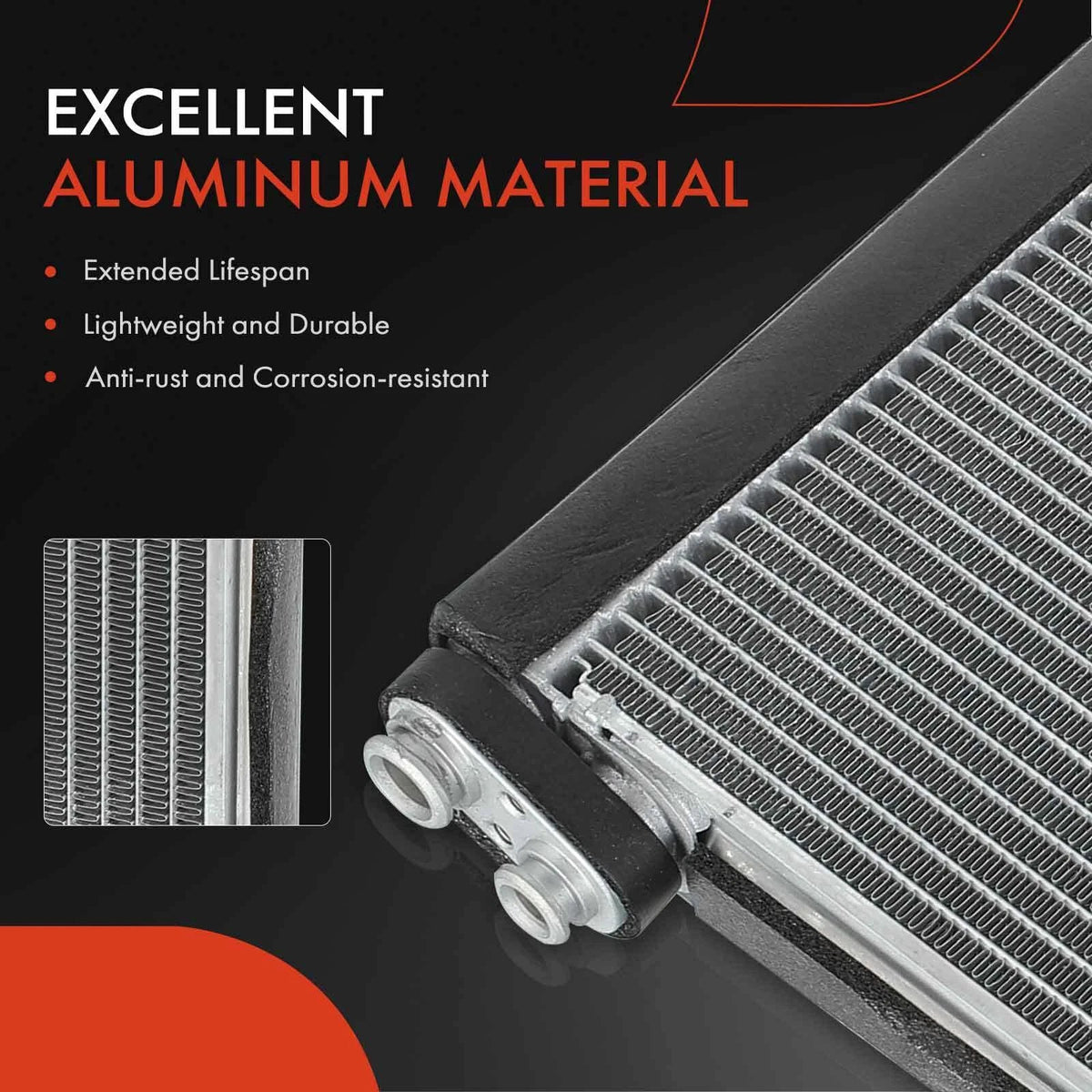 Aluminum AC Evaporator Core for Toyota 86, Subaru BRZ, Scion (2013–2020)