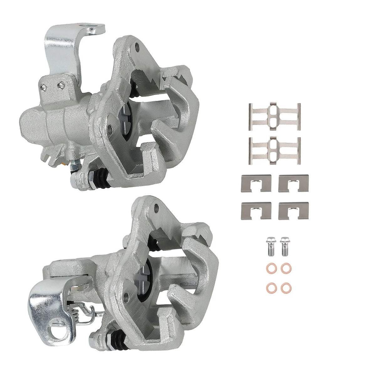 Rear Brake Caliper Pair for Honda Civic 2.0L (2006–2008) with Bracket