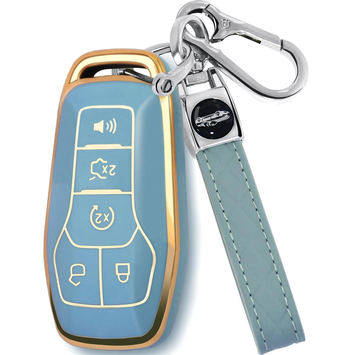 Key Fob Cover Case for Ford Mustang, F150 (2015–2023)