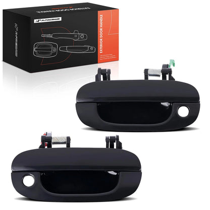 2X Front Exterior Door Handle for Dodge Ram 1500 94-01, Ram 2500 3500, 55275022PTM, 55275023PTM, 93510, 93509