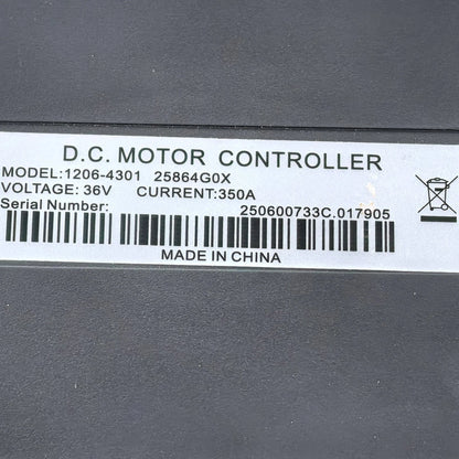 350A Controller for EZGO Medalist TXT 36V (25864G03)