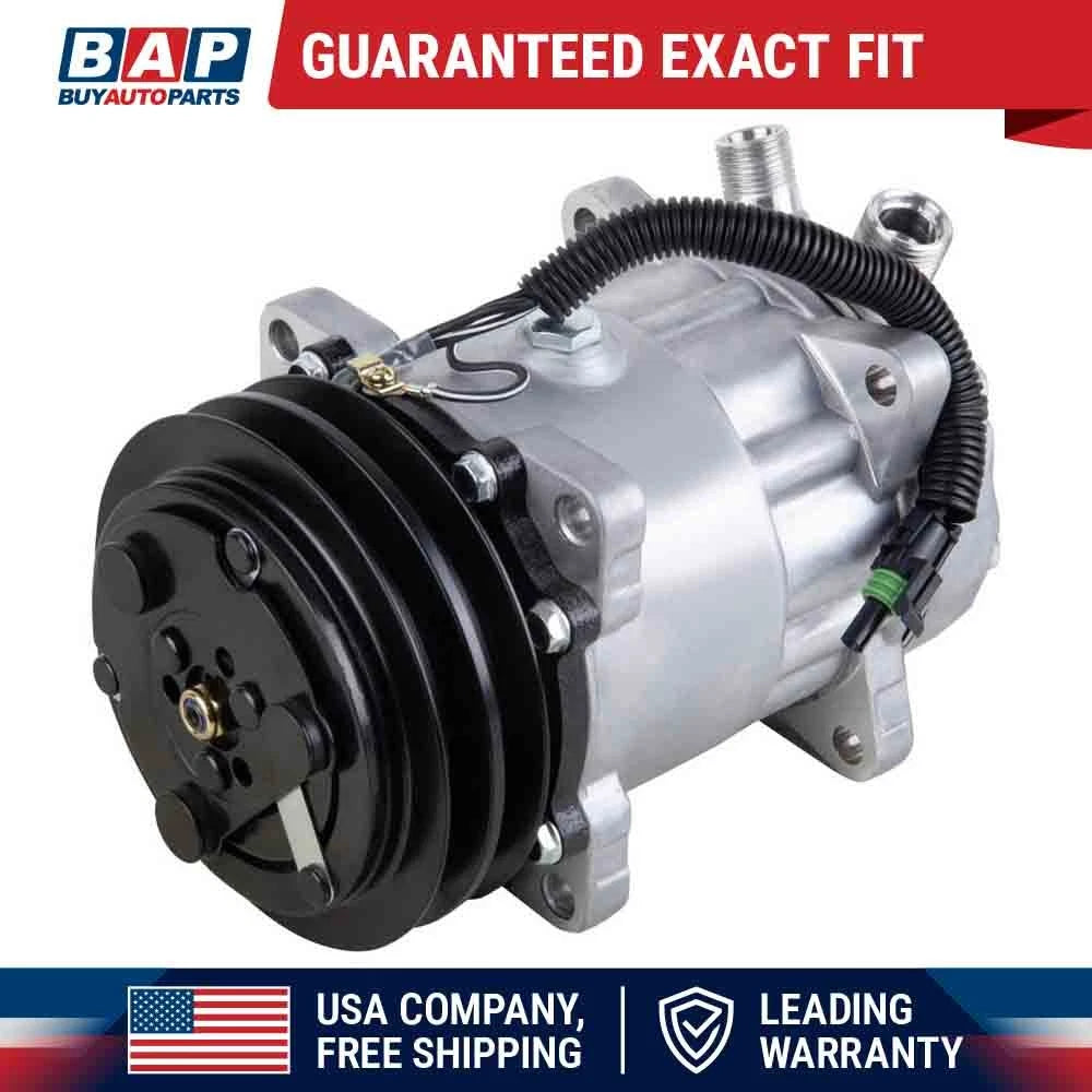 AC Compressor & A/C Clutch for International TerraStar & Scout II (60-02160NA, 1000ACC2843)