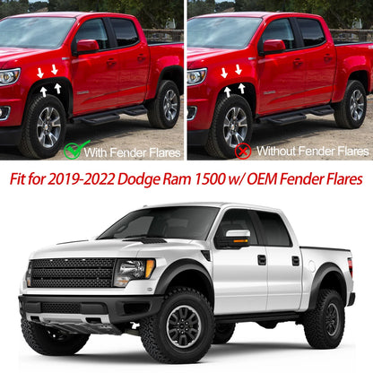 Splash Guards for Dodge Ram 1500 (2019–2024) Mud Flaps 4PC