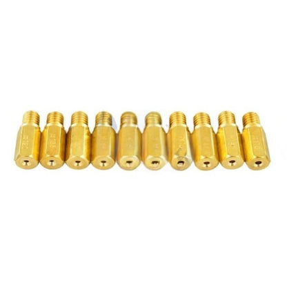 Set of 30 Main Jets #100-170 + 10 Pilot Jets #32-55 for Keihin CVK