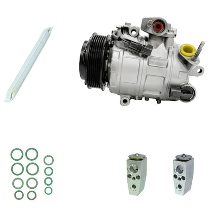 AC Compressor Kit Replacement for Ford Police Interceptor Utility 3.7L (2017)