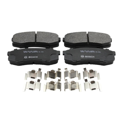 Set of 2 DuraGo Rear Rotors & Bosch QuietCast Brake Pads for 4Runner