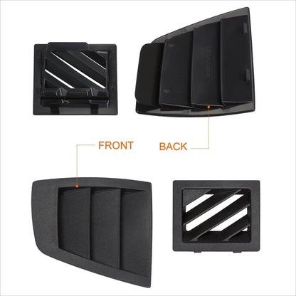Set of 2 Snap On Interior Dash Air Vent Louver Covers for Magnum/Charger/300 (2005–2007)