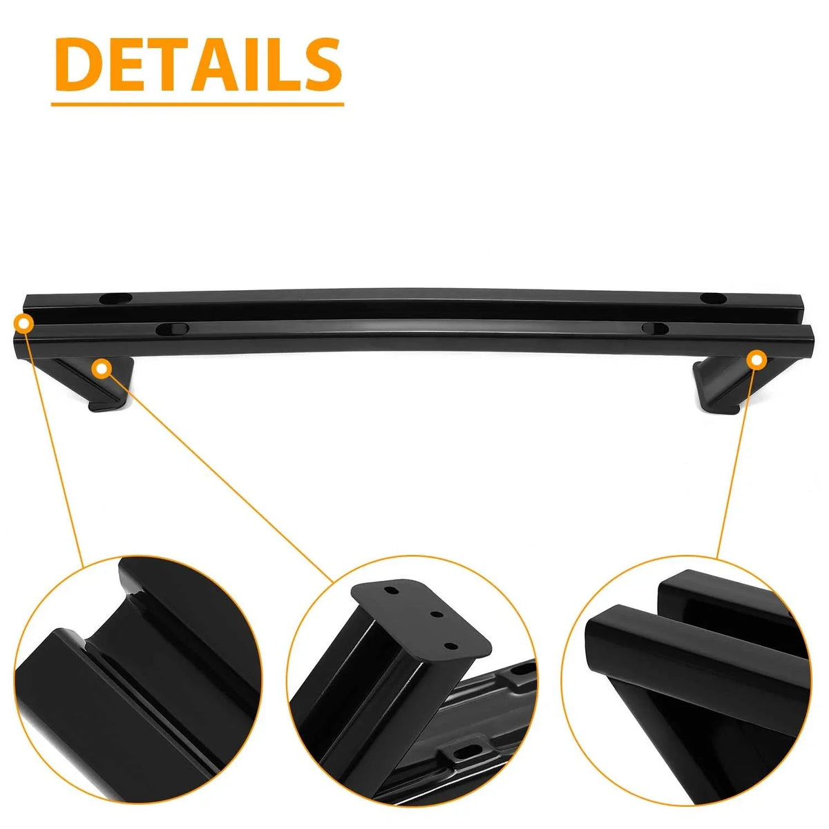 Steel Front Bumper Reinforcement for Chevy Colorado/GMC Canyon (2015–2022)