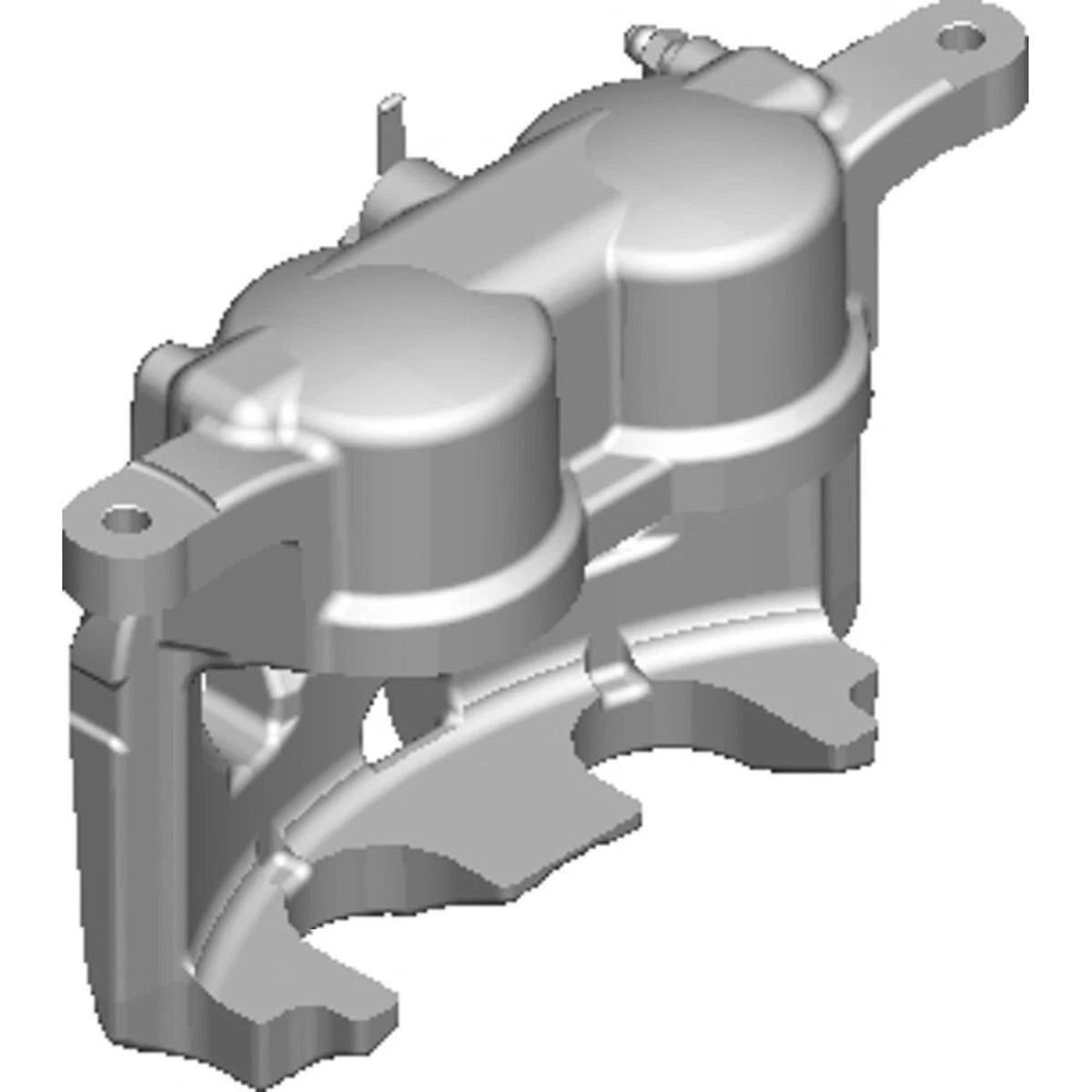 AC Delco Brake Caliper Front Driver Left for Chevy Savana 2500 (2021–2024) 87834254