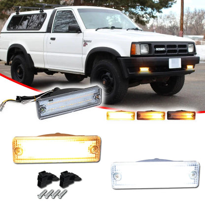 Switchback LED Turn Signal Lights for Mazda 323 626 Pickup Truck