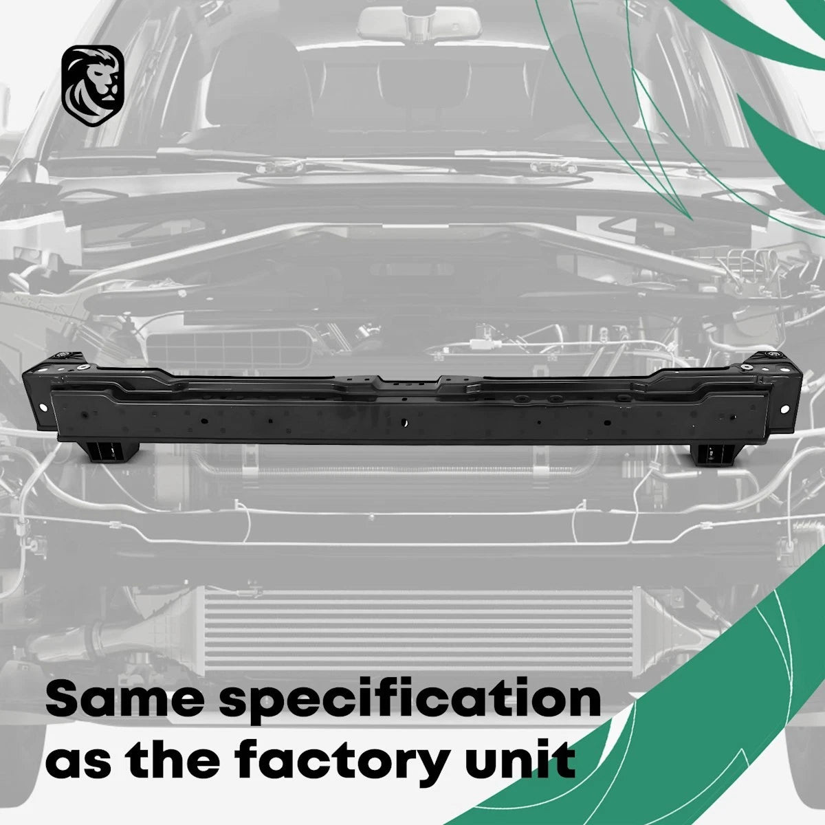 Radiator Support Upper for Nissan Titan XD (2017–2019) 18046452, NI1225305