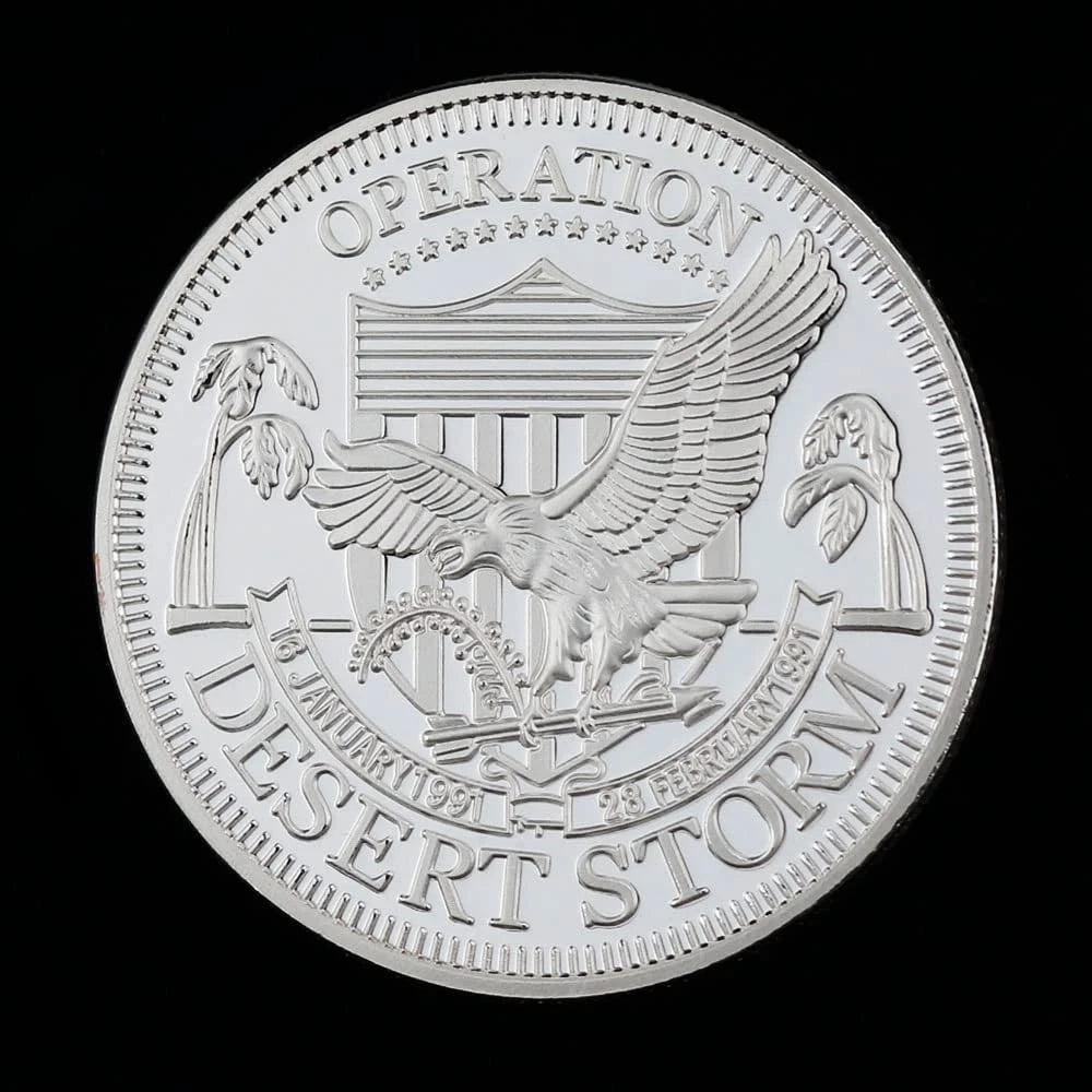 Operation Desert Storm Veteran Commemorative Silver for 1990-1991