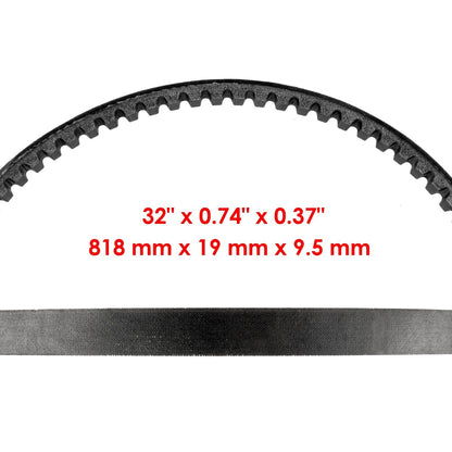 Replacement CVT Belt for Polaris Sawtooth (2006–2007) BT178A1001, 0452496