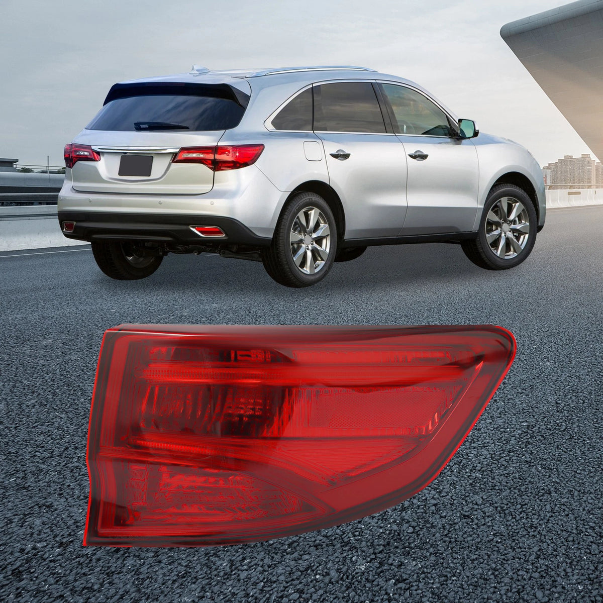 Right Side Tail Light Assembly for Acura MDX (2014–2020) AC2805103 LED