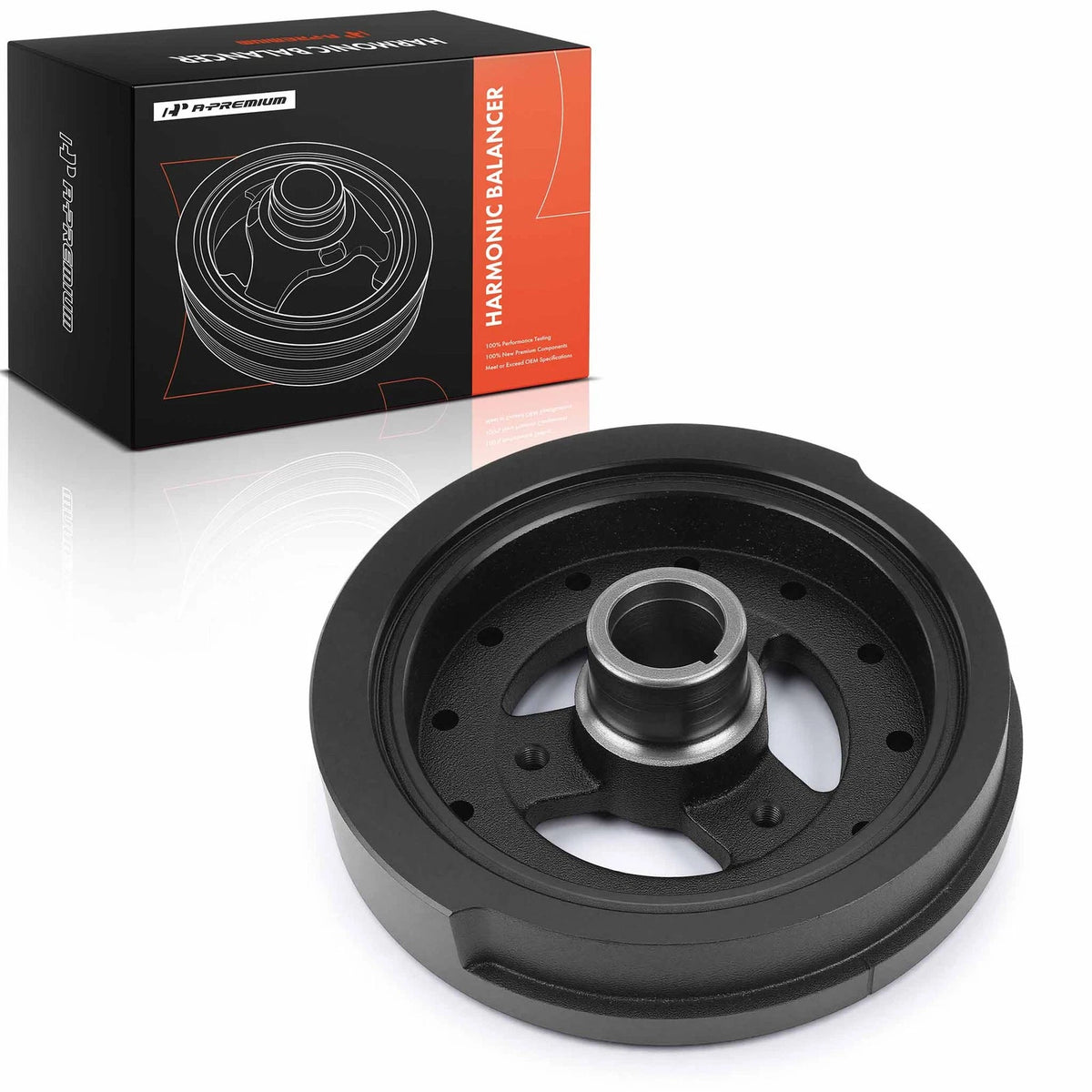 Engine Harmonic Balancer for Chevy Malibu, Impala, Caprice (1970–1976) 6272225, 594-016