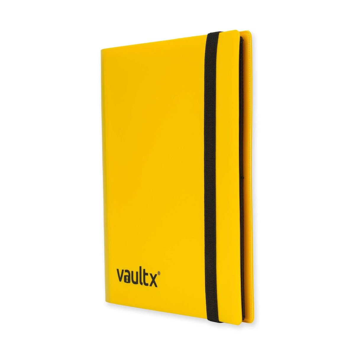 4 Pocket Standard Strap Binder for Vault X (Holds 160 6.8cm x 9.7cm) Yellow