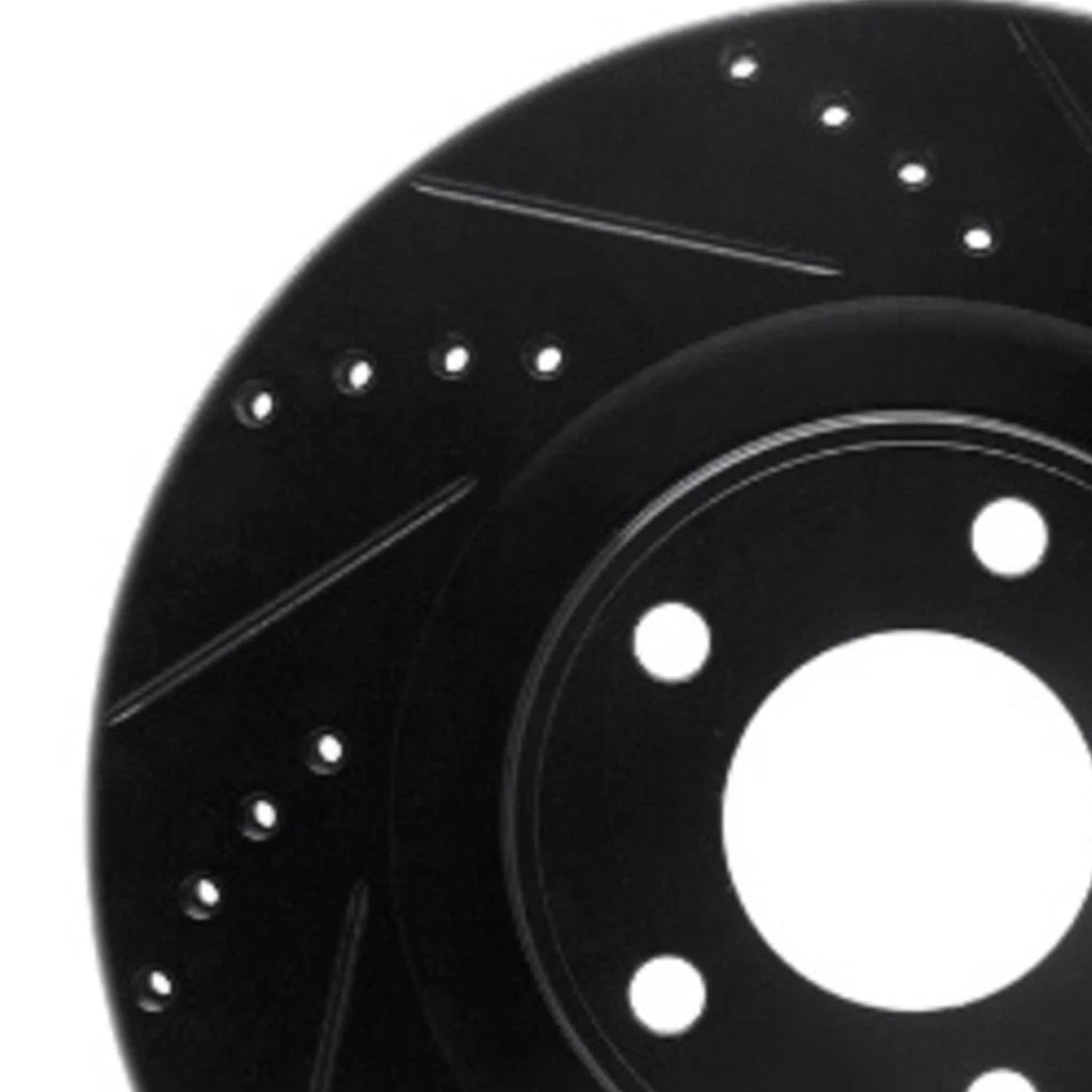 Rotor Set for Ford Edge (2007–2014) | Drilled and Slotted | ALX-PAU-DF-8002-54051-CLA1