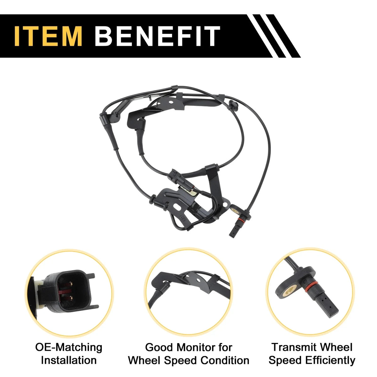 ABS Wheel Speed Sensor No.DB392C204AD for Ford Ranger  Front Right