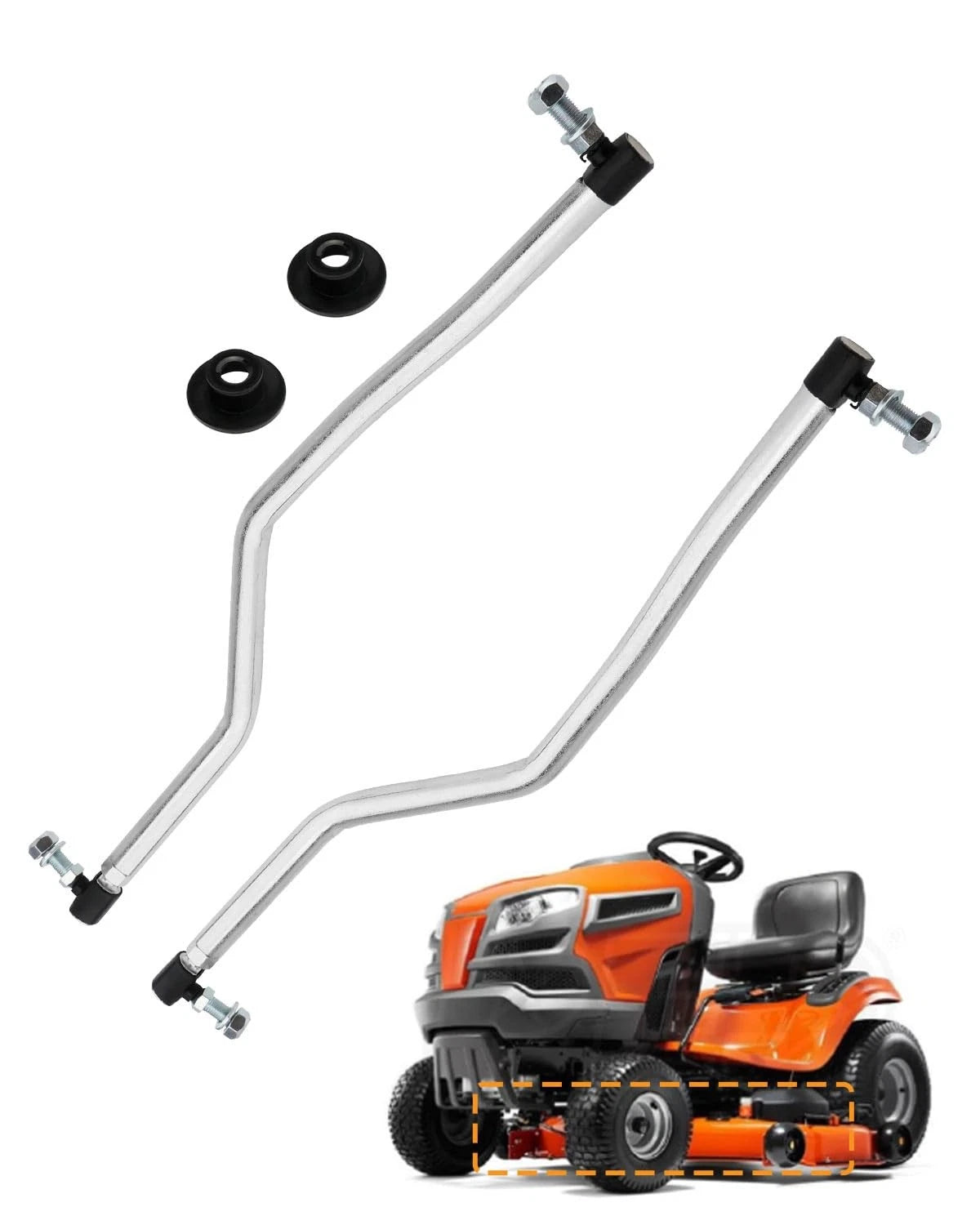 Adjustable Drag Link Set for Husqvarna Poulan