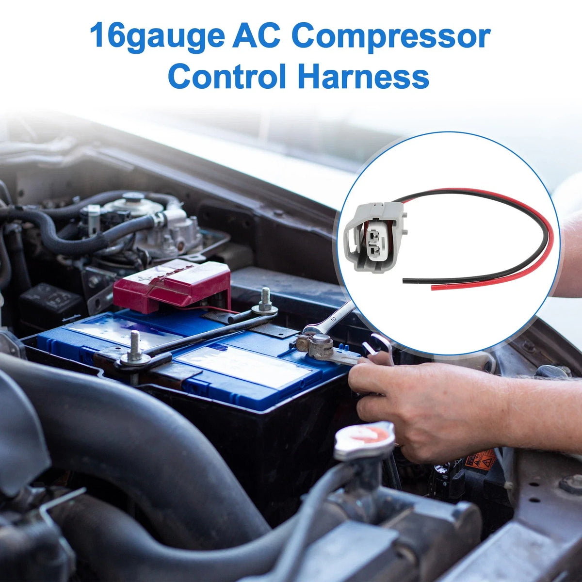 2 Pin A/C Compressor Control Valve Plug No.68140664AE for Ram 4000 (2019)