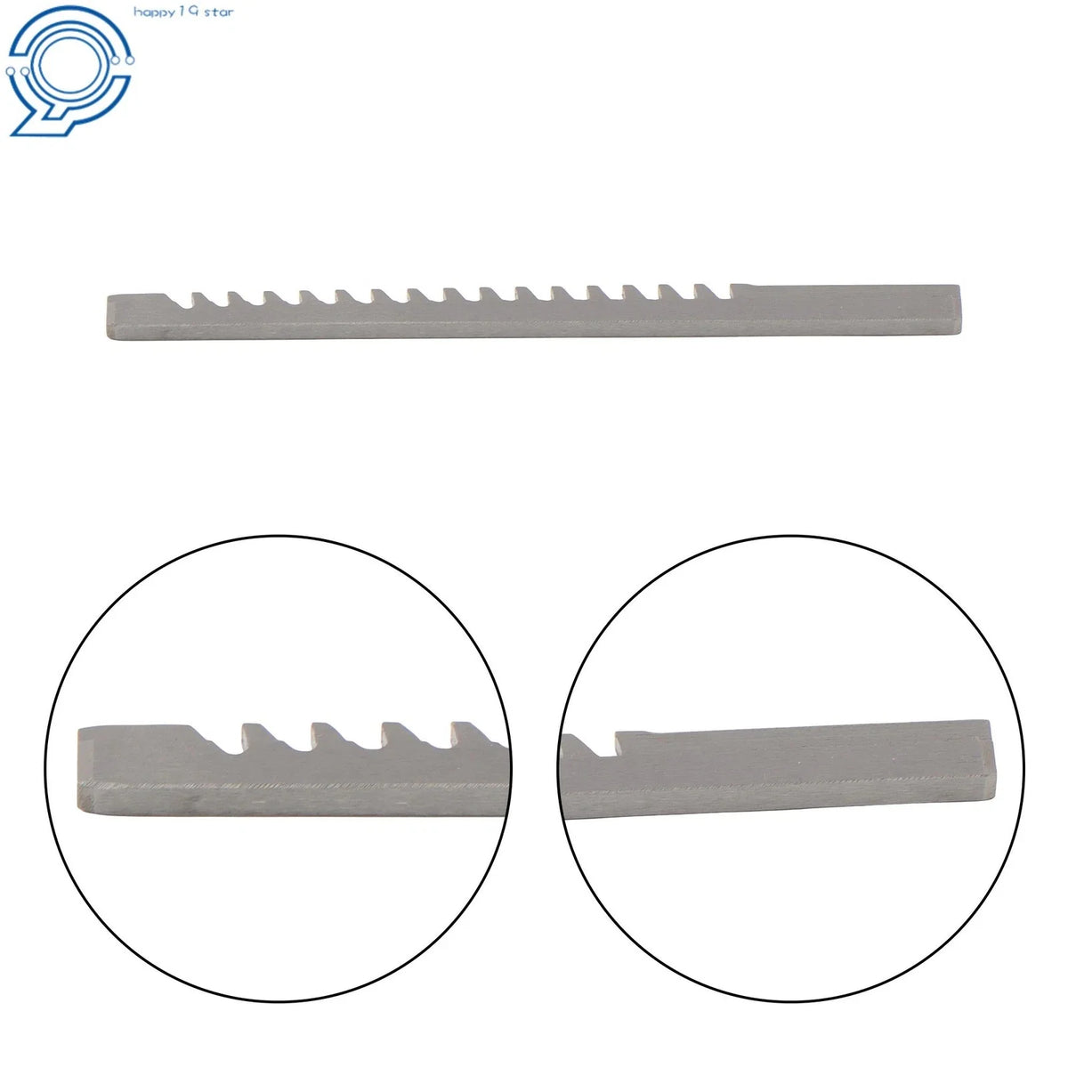 1/8" B Style Keyway Broach for CNC Machines (Standard, HSS, 3/16" x 6-3/4")