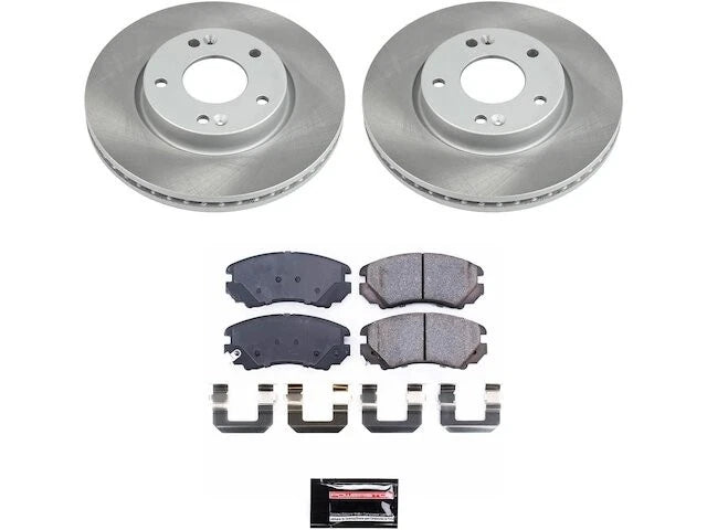 Brake Pad and Rotor Kit for Hyundai Tiburon (2003–2008) 13474JGBY