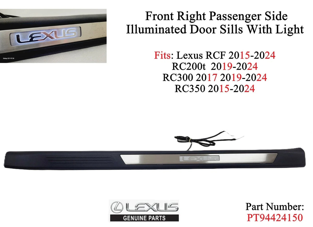 Illuminated Door Sill for Lexus RC350 (2015–2024) PT94424150