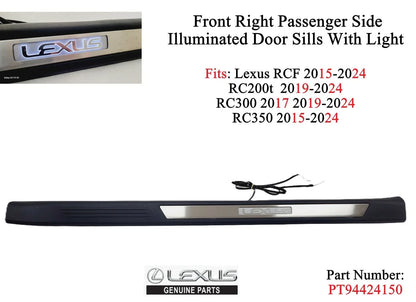 Illuminated Door Sill for Lexus RC350 (2015–2024) PT94424150