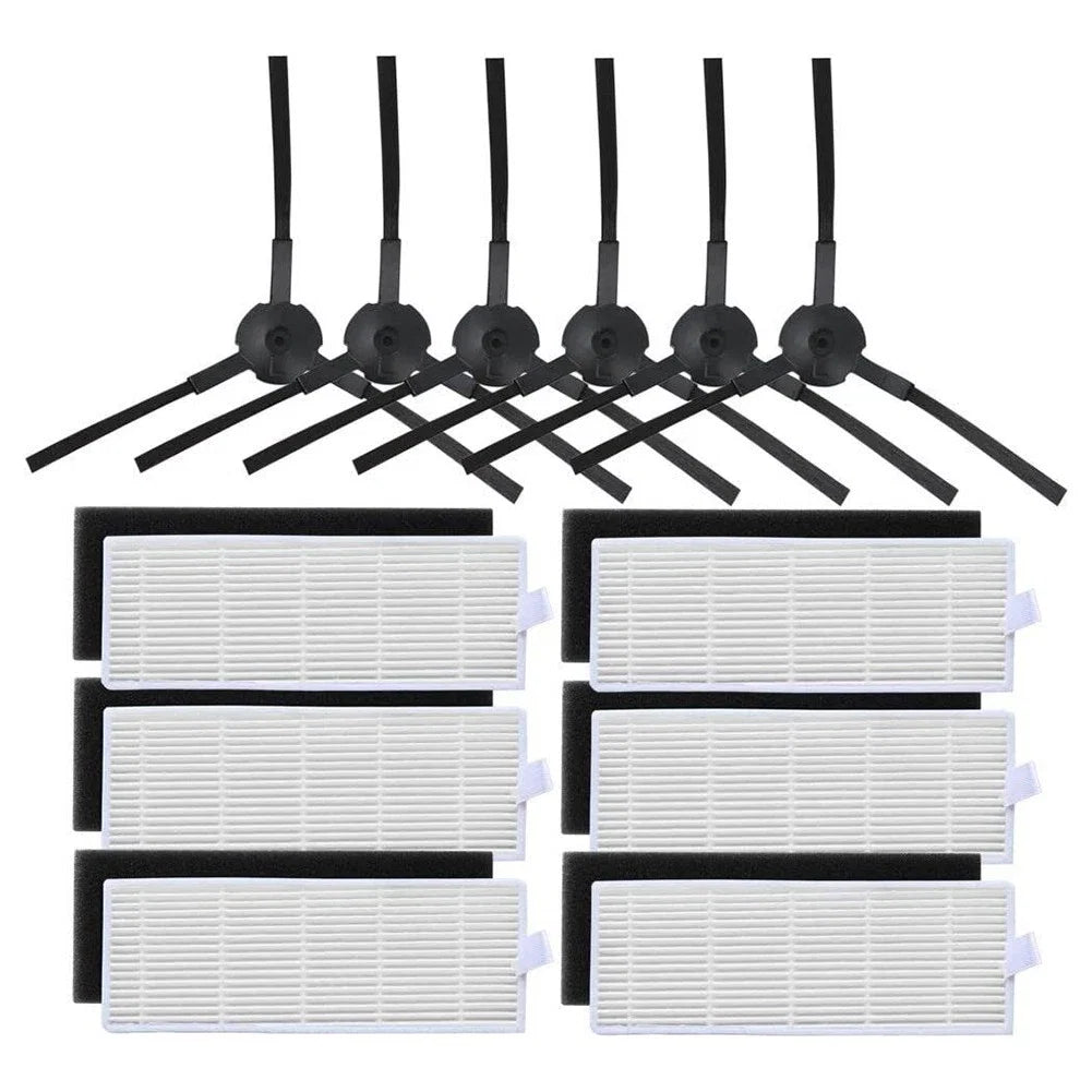 Accessory Pack Filters & Side Brushes for Vacuums (Compatible)