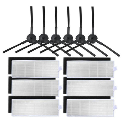 Accessory Pack Filters & Side Brushes for Vacuums (Compatible)