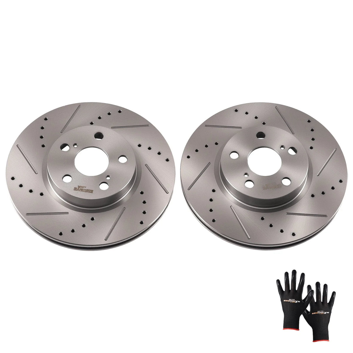 Front Brake Rotors Pair for Toyota Corolla (2009–2019) Pontiac Vibe (2009–2010) S31505