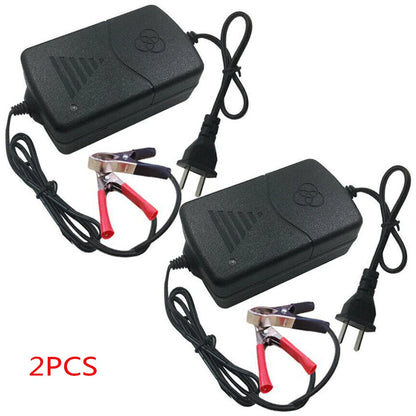 12V Car Battery Charger Maintainer for RV Motorcycle ATV Truck (US)