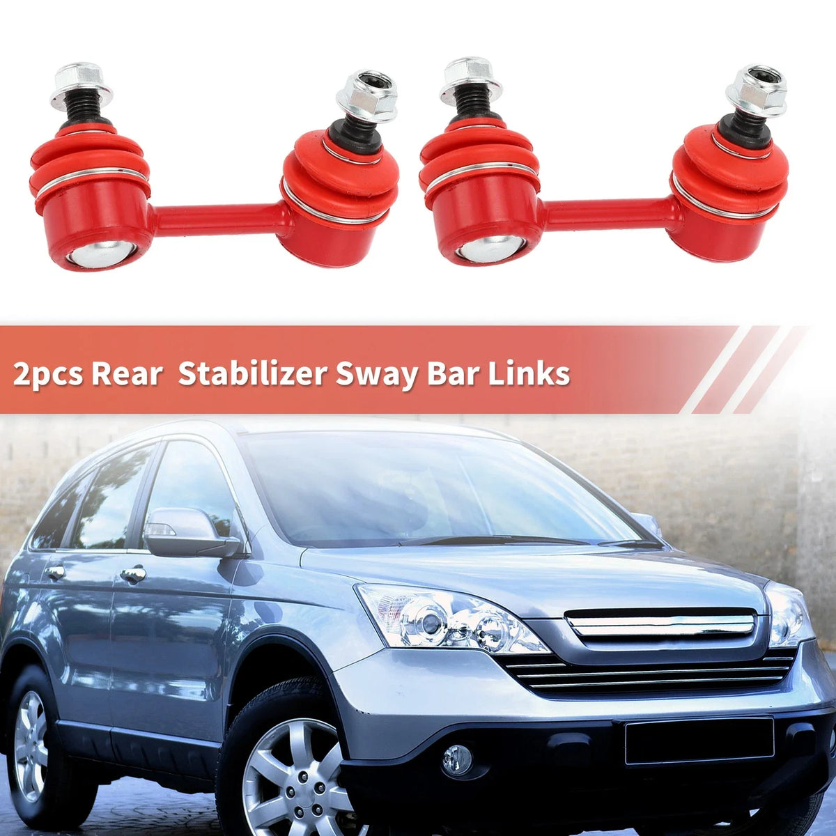 2pcs Rear Stabilizer Sway Bar Link for Honda Civic (2006–2015) No.K750125/K750126