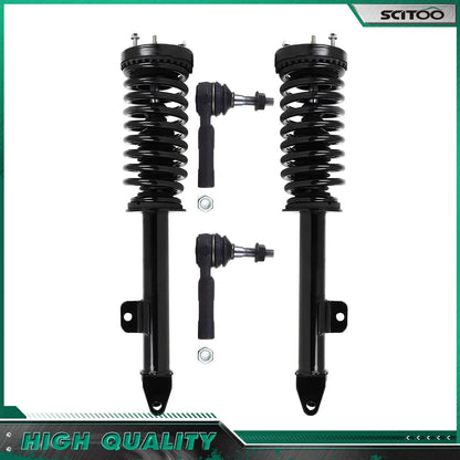 Front Complete Struts & Tie Rod End Links for Chrysler 300 Dodge Charger (2005–2010)