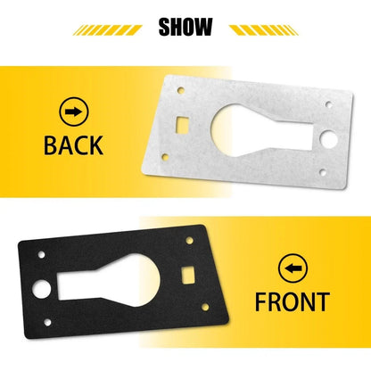Set of 2 Roof Cab Light Lamp Seal Gaskets for Hummer H2 (2003–2009)