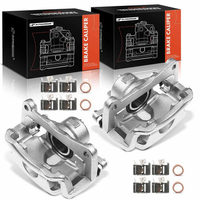 2X Brake Calipers w/ Bracket for Mazda 6 (2014–2019) GHP9-33-71X, GHP9-33-61X