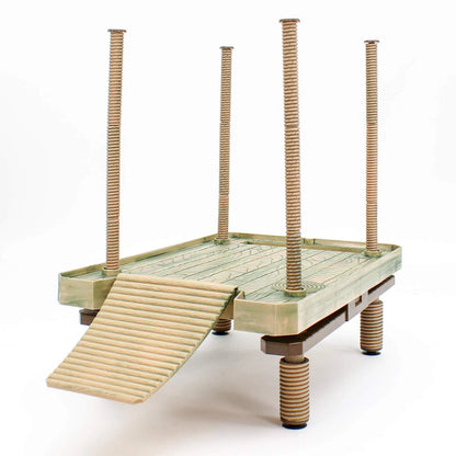 Aquatic Turtle Pier and Basking Platform for Reptology Tank (Floating)