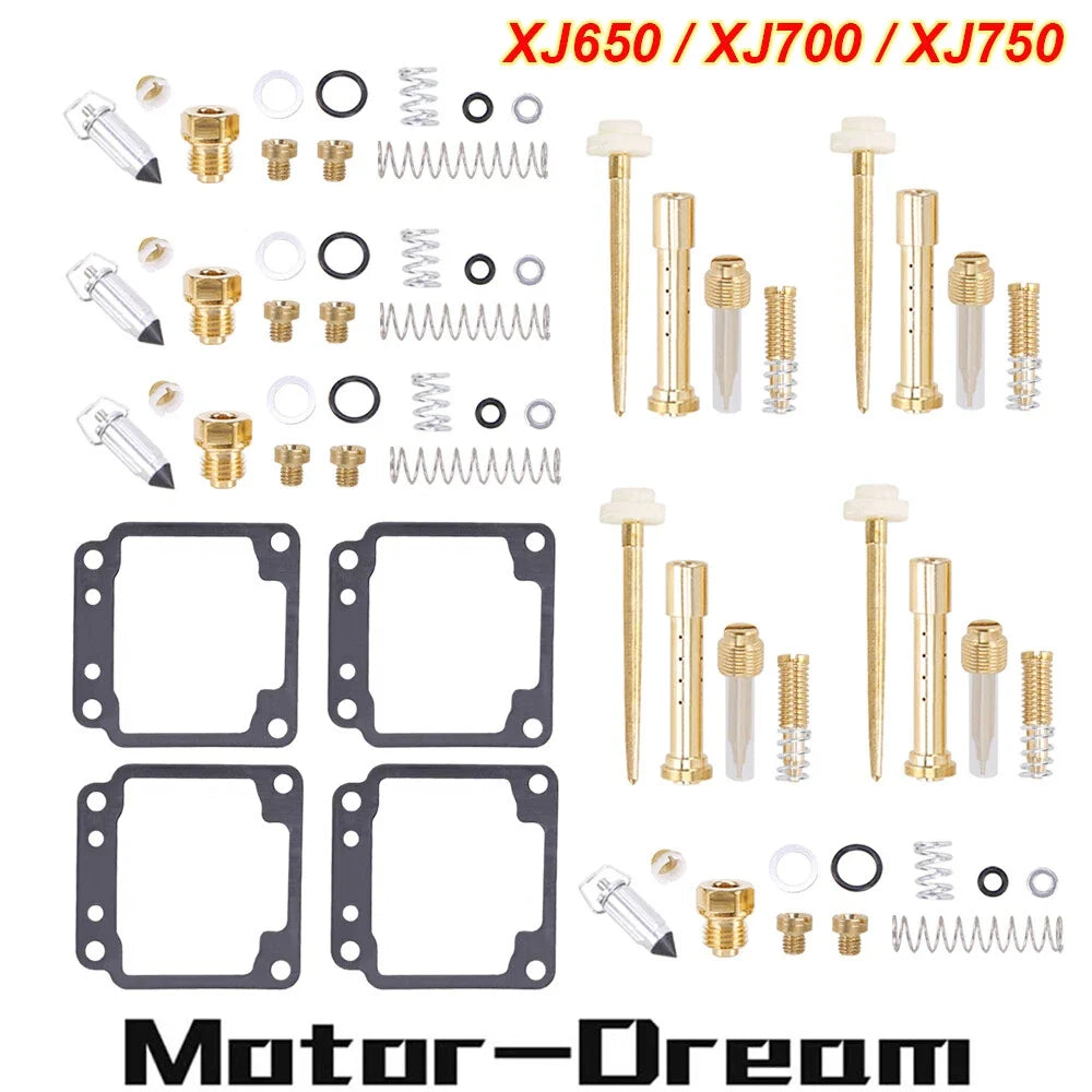 Set of 4 Carburetor Repair Kits for Yamaha XJ650 (1980–1983)