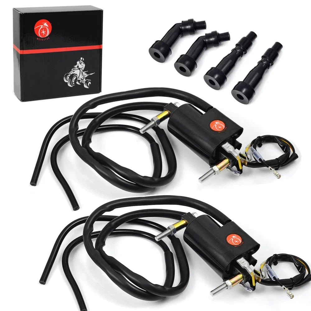 2 Ignition Coils for Suzuki GS550 GS650 GS750 GS850 (1977–1983) 33420-26E01 33420-31F00