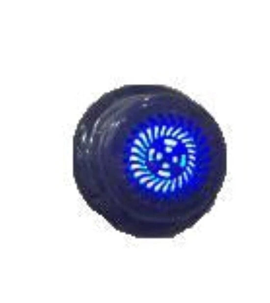 Furrion Single Glossy Black Marine Speaker with LED Light for Boat