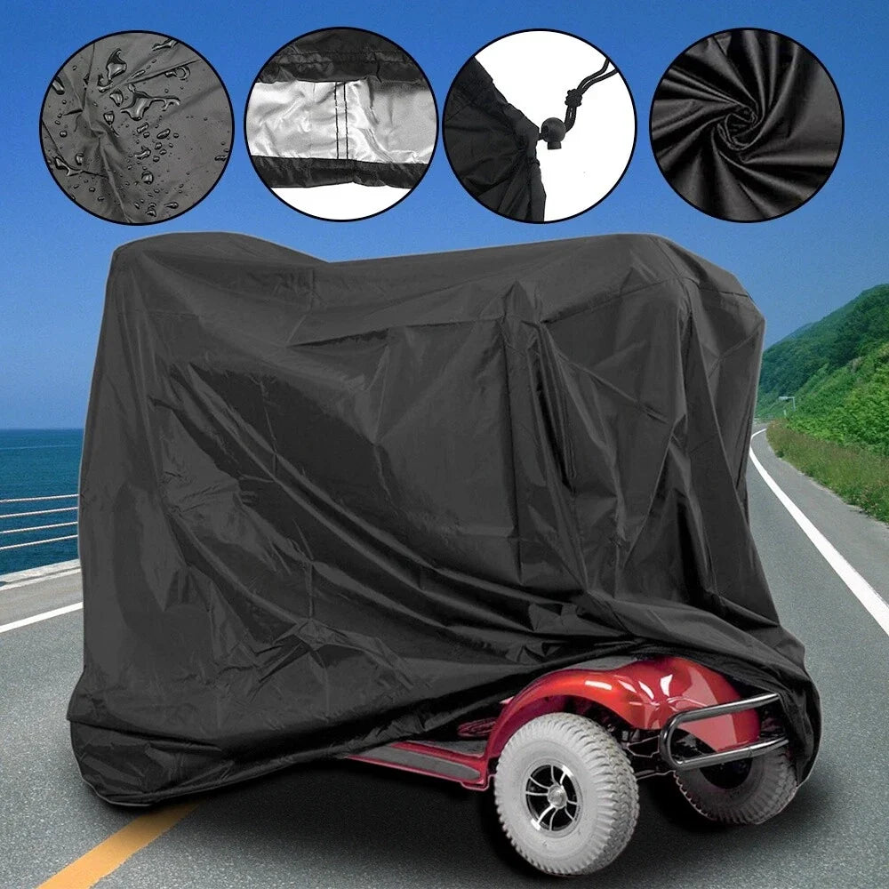 Mobility Scooter Storage Cover for Wheelchair (55/67/75") Waterproof